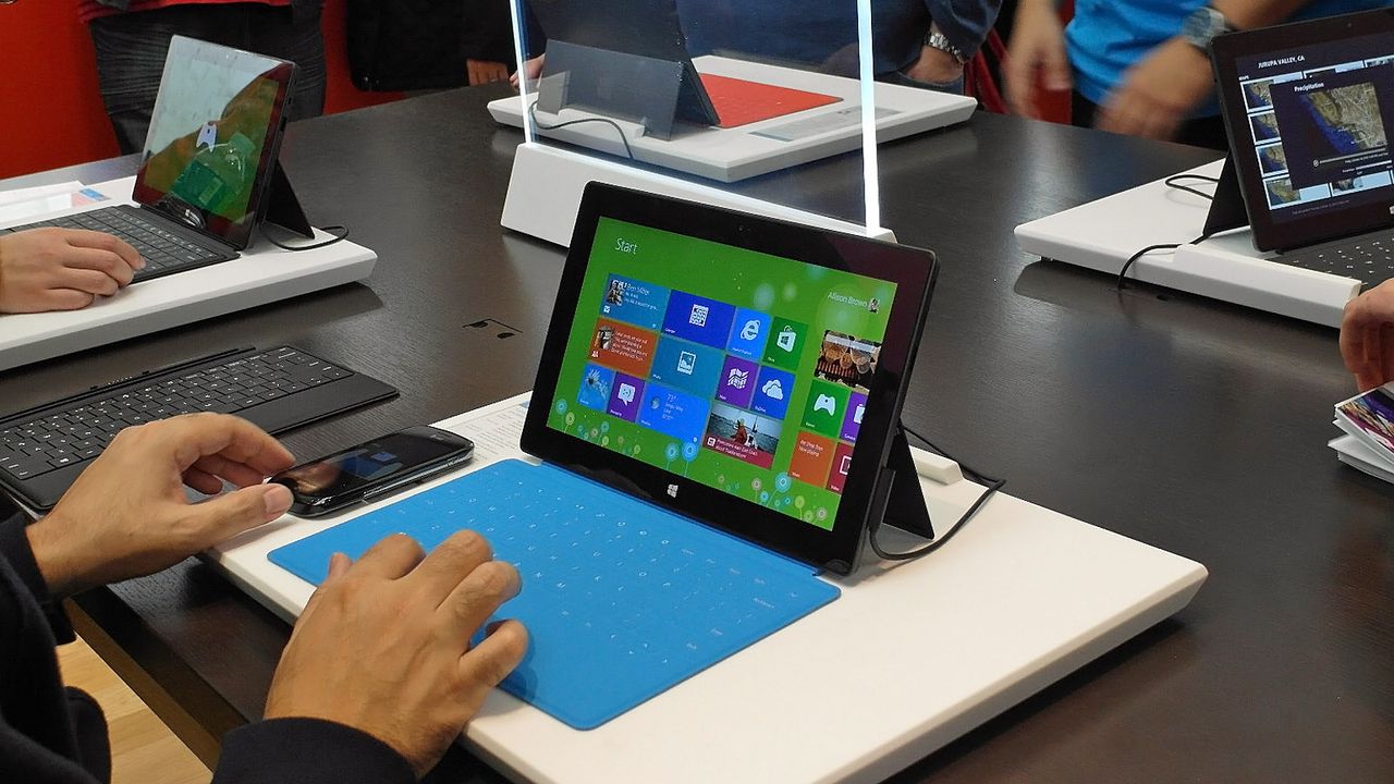 The NYC launch of Microsoft Surface and Windows 8