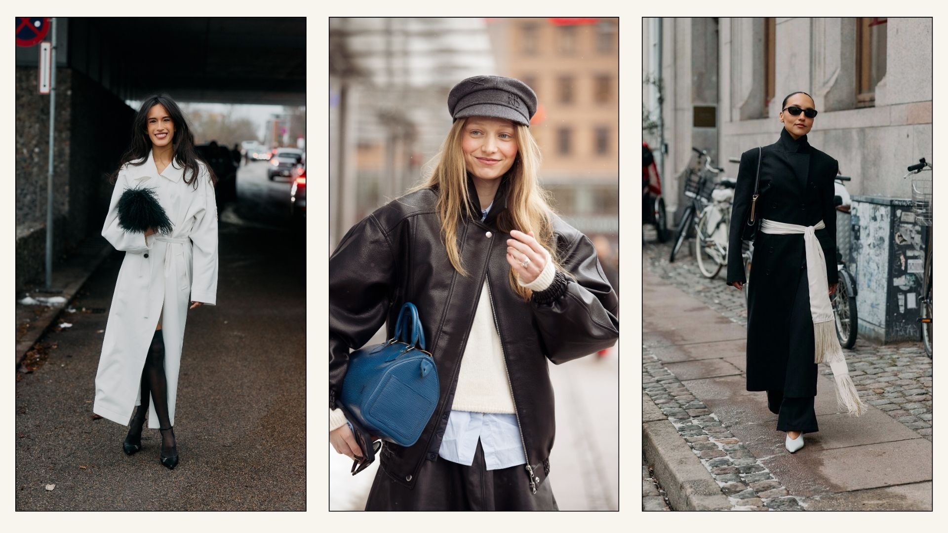 Copenhagen Fashion Week street style.