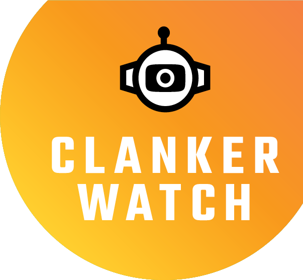 Clanker Watch logo