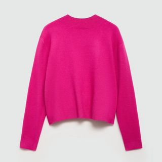 Mango Perkins Neck Knitted Sweater