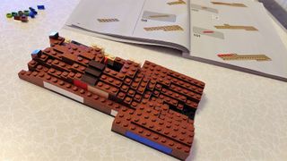 Lego Star Wars Yoda_build in progress_Kimberley Snaith