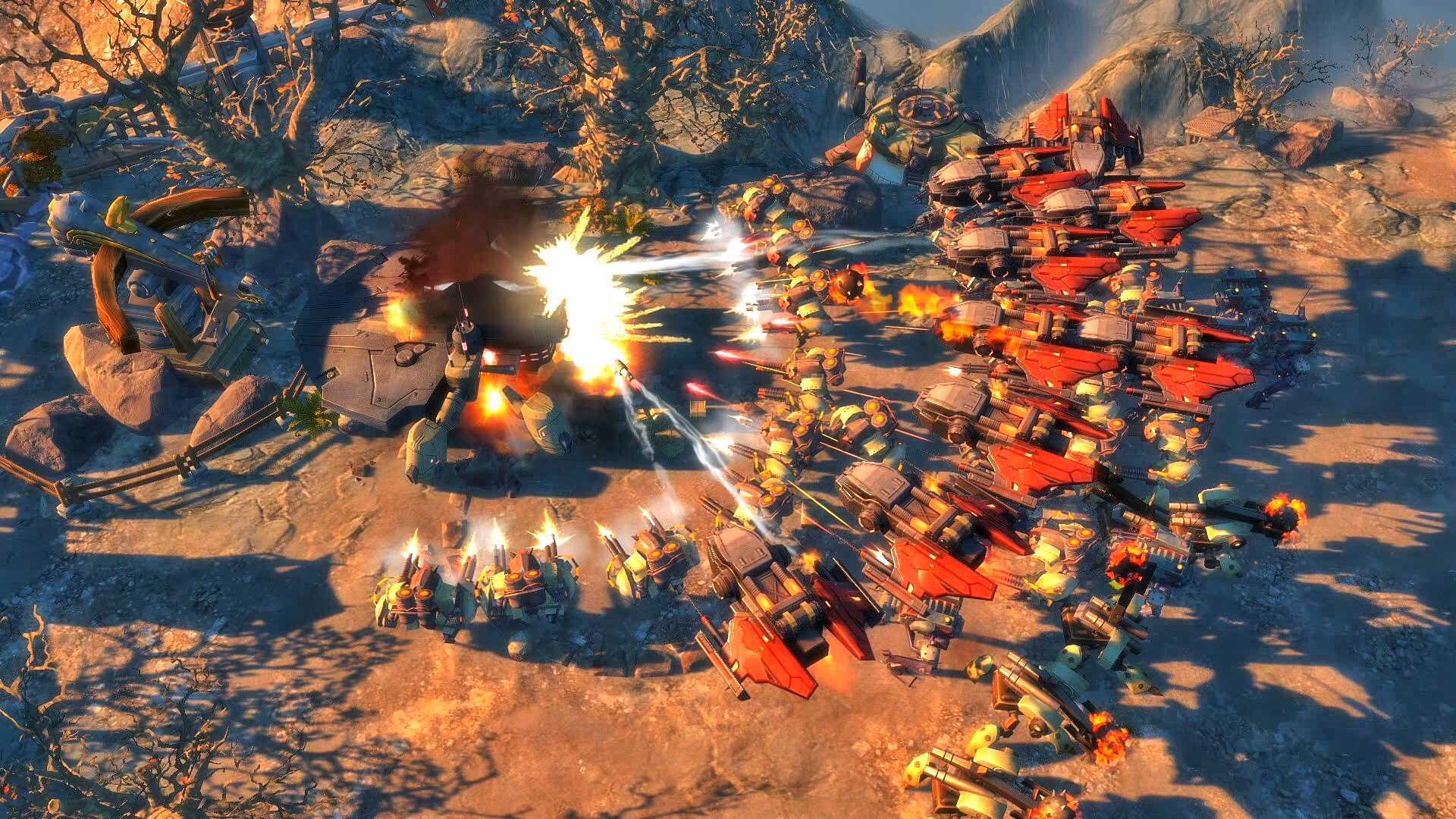 A screenshot of Art of War: Red Tides