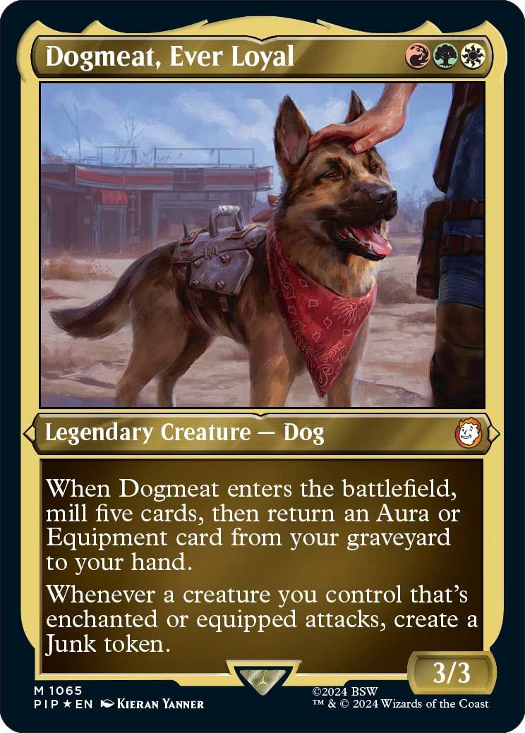 Magic: The Gathering Fallout crossover card preview