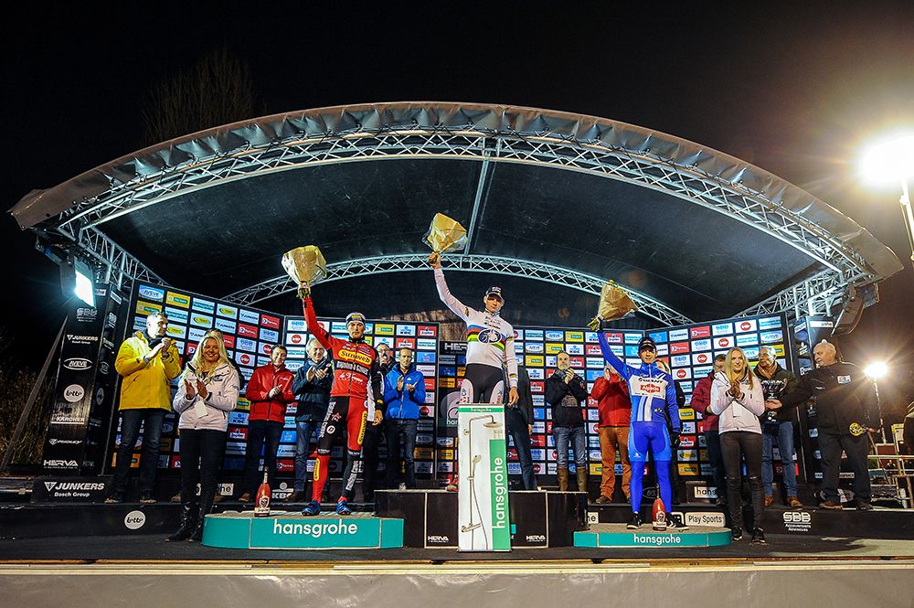 The podium