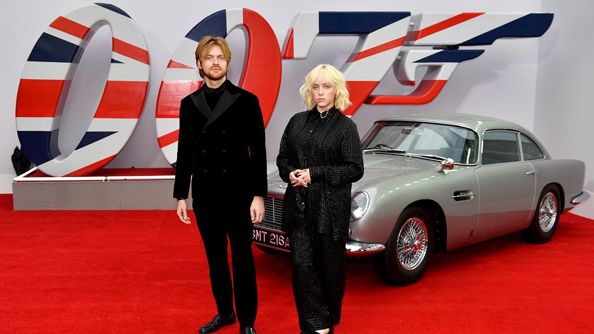 Billie Eilish and Finneas at No Time To Die premiere