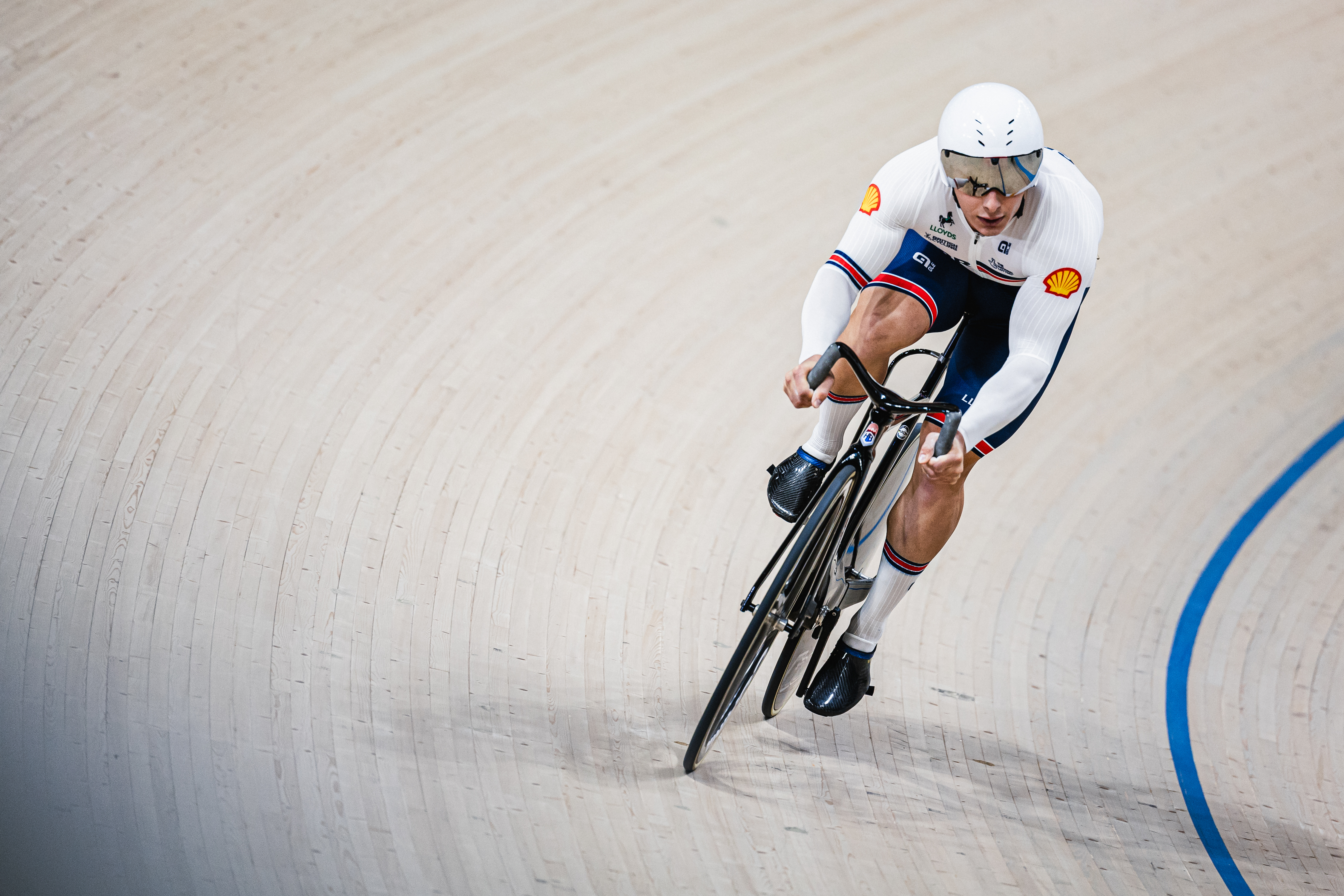 Matthew Richardson competing at the Konya UCI Nations Cup in 2025