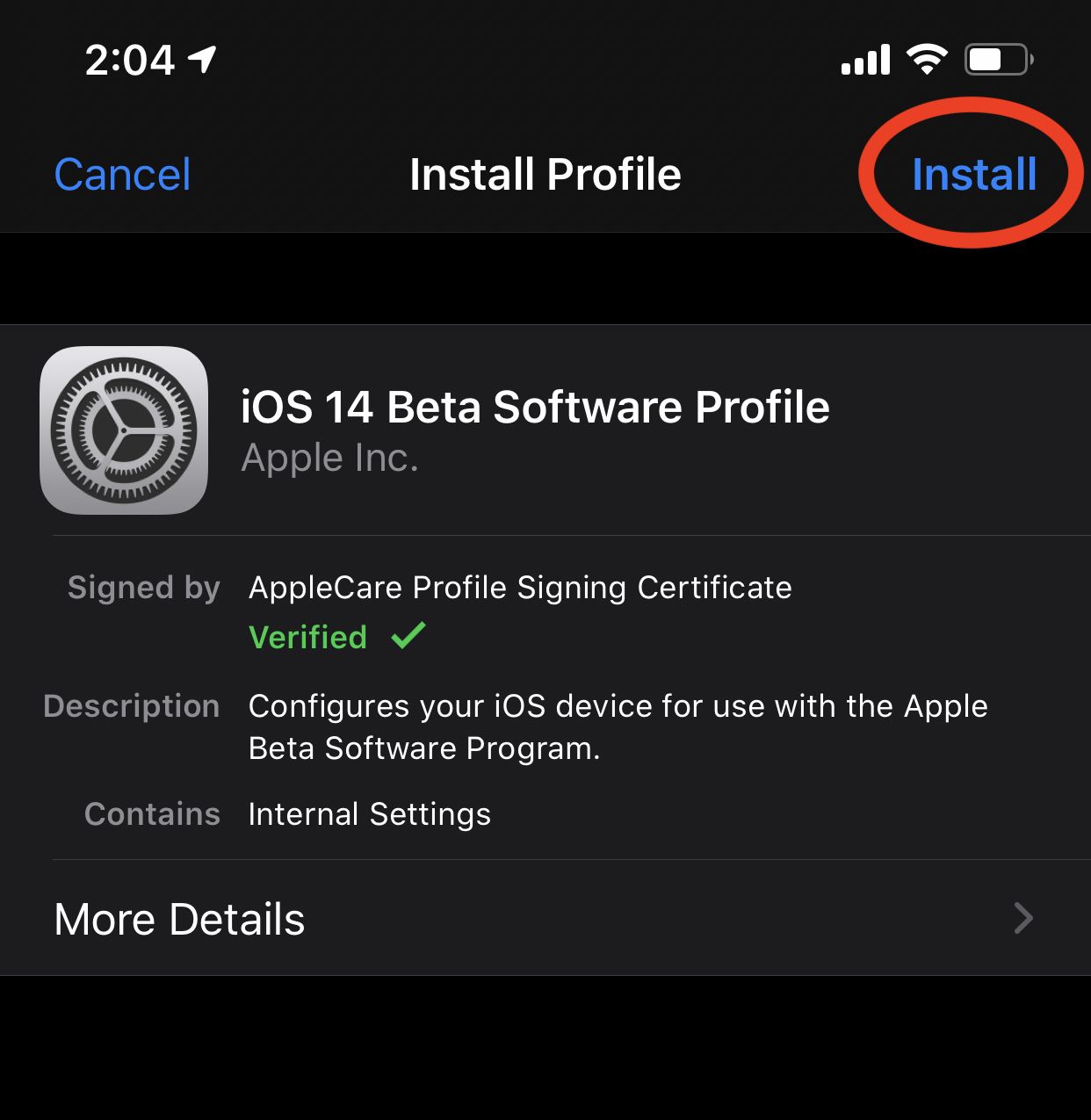 how to get iOS 14 beta