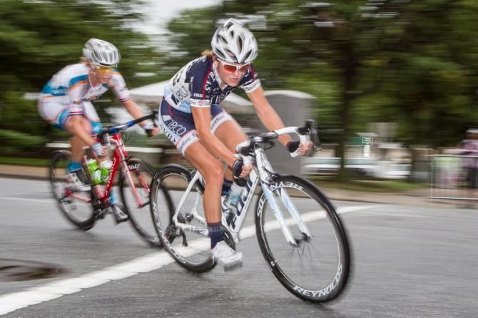 Amanda Miller (TIBCO) leading breakaway companion Alison Powers (NOW and Novartis).