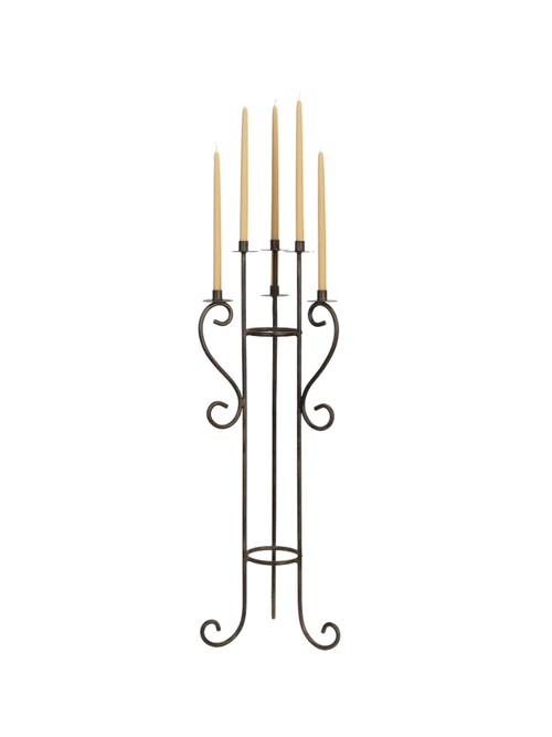 Lumi&egrave;re Floor Taper Candelabra