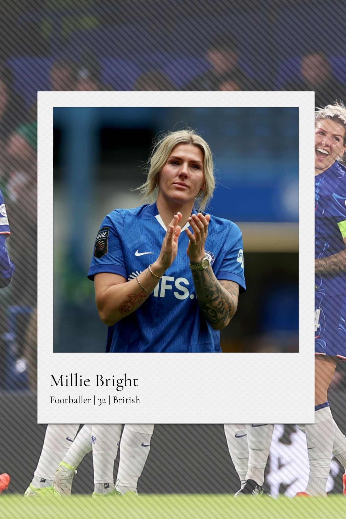 Footballer Millie Bright