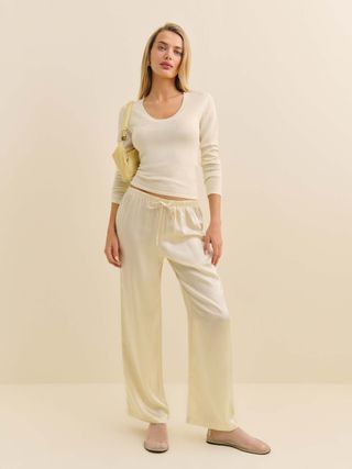 Olina Silk Pant