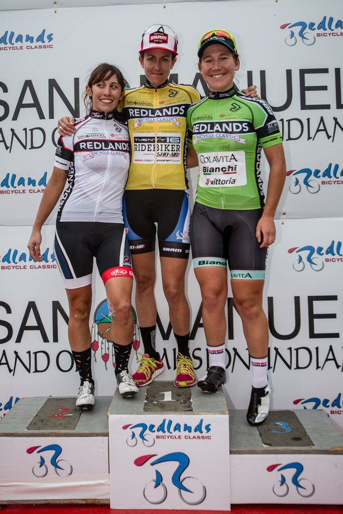 The jersey leaders after stage 4