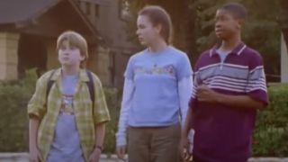 Allen and his family look at a massive house on The Journey of Allen Strange