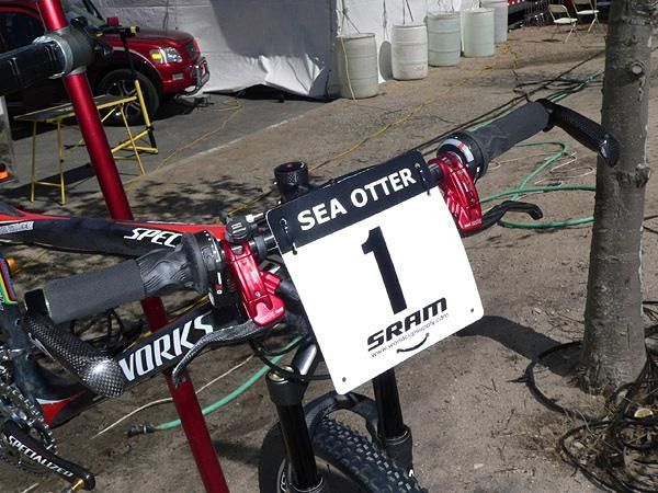 Killeen's bike wore the esteemed number plate of last year's winner.