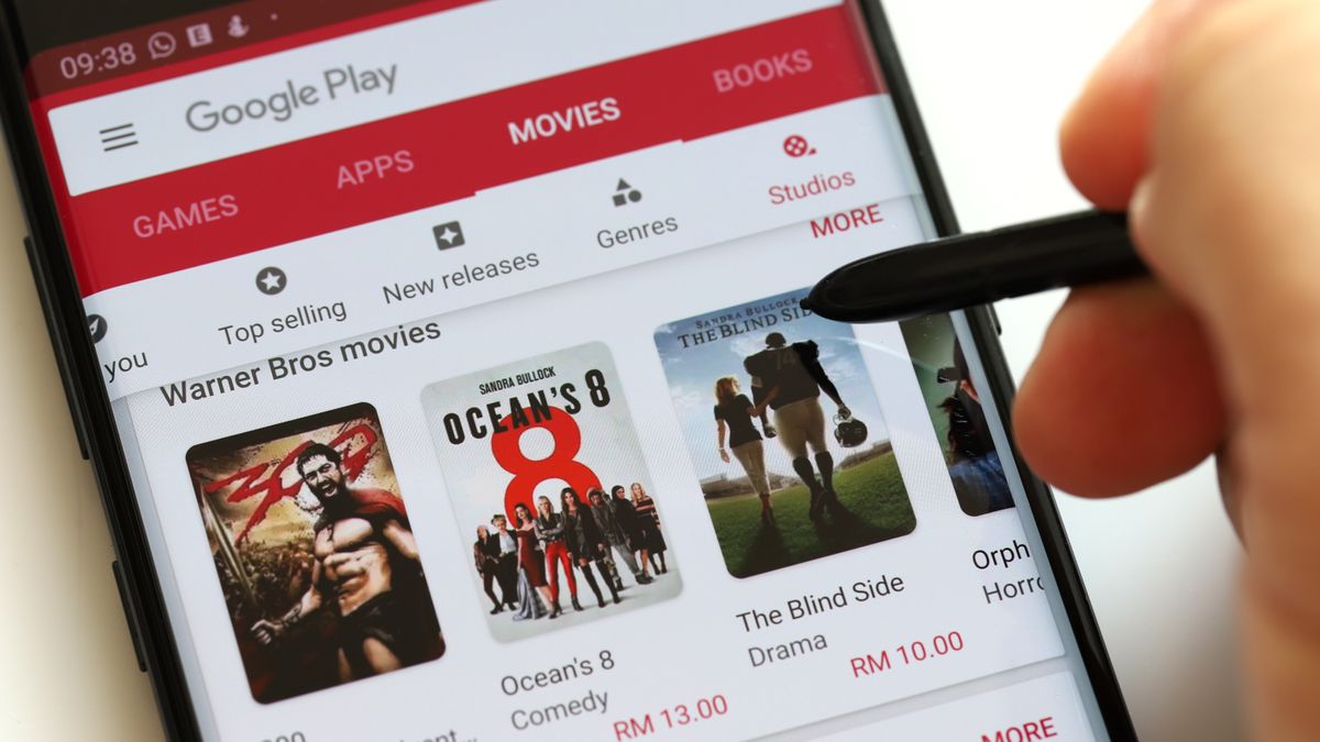 Google Play is stripped of movie and TV show sales