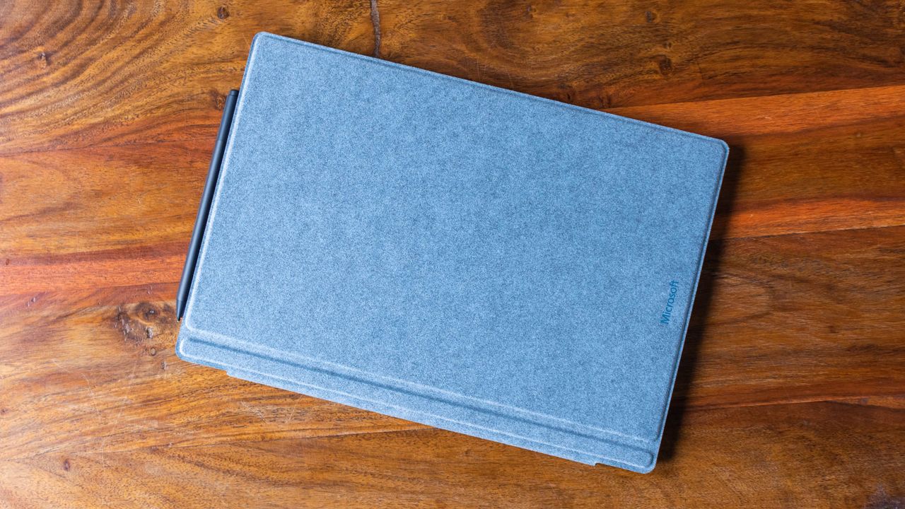 Microsoft Surface Pro 7+ birds eye view