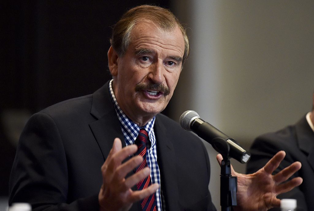 Former Mexican President Vicente Fox wants Trump to apologize.