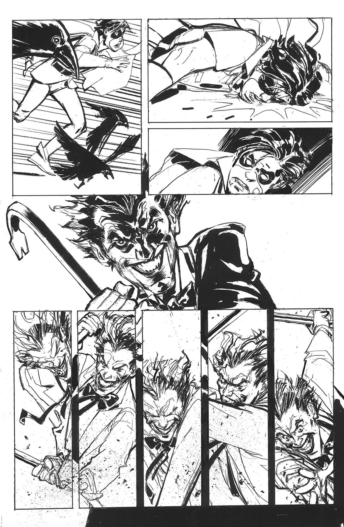 From the Vault: Death in the Family: Robin Lives! #1 interior pencils