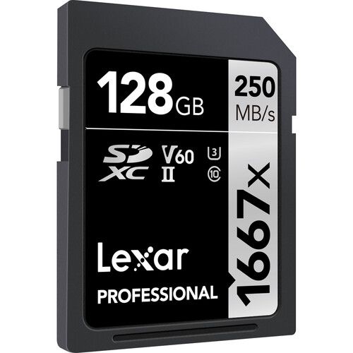 Lexar 128GB Professional 1667x UHS-II SDXC