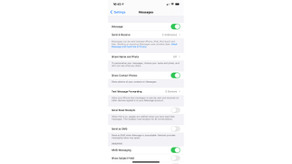 How to change iMessage