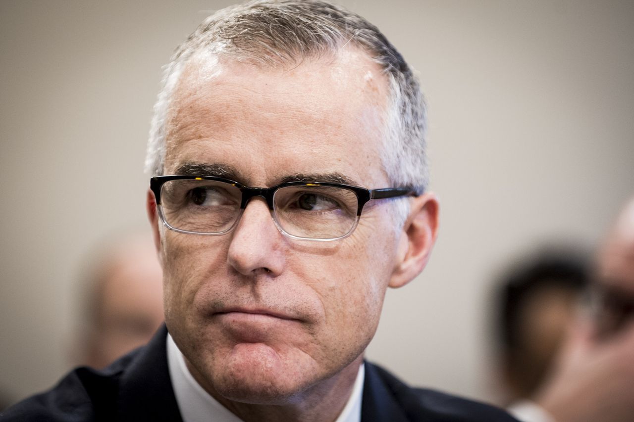 Former Deputy FBI Director Andrew McCabe