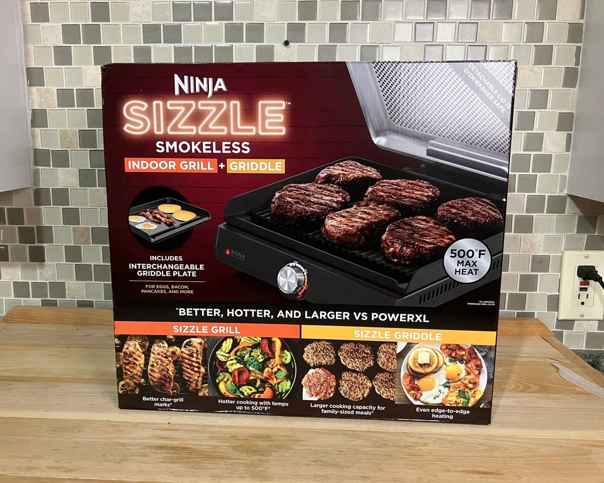 Ninja Sizzle Smokeless Indoor Grill and Griddle review Real Homes