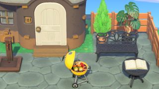 Animal Crossing: Choosing outdoor furniture