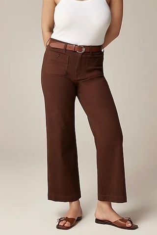 Sailor Slim Wide-Leg Chino Pant