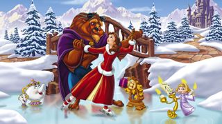Beauty and the Beast: The Enchanted Christmas, one of the Best Disney Plus Christmas movies