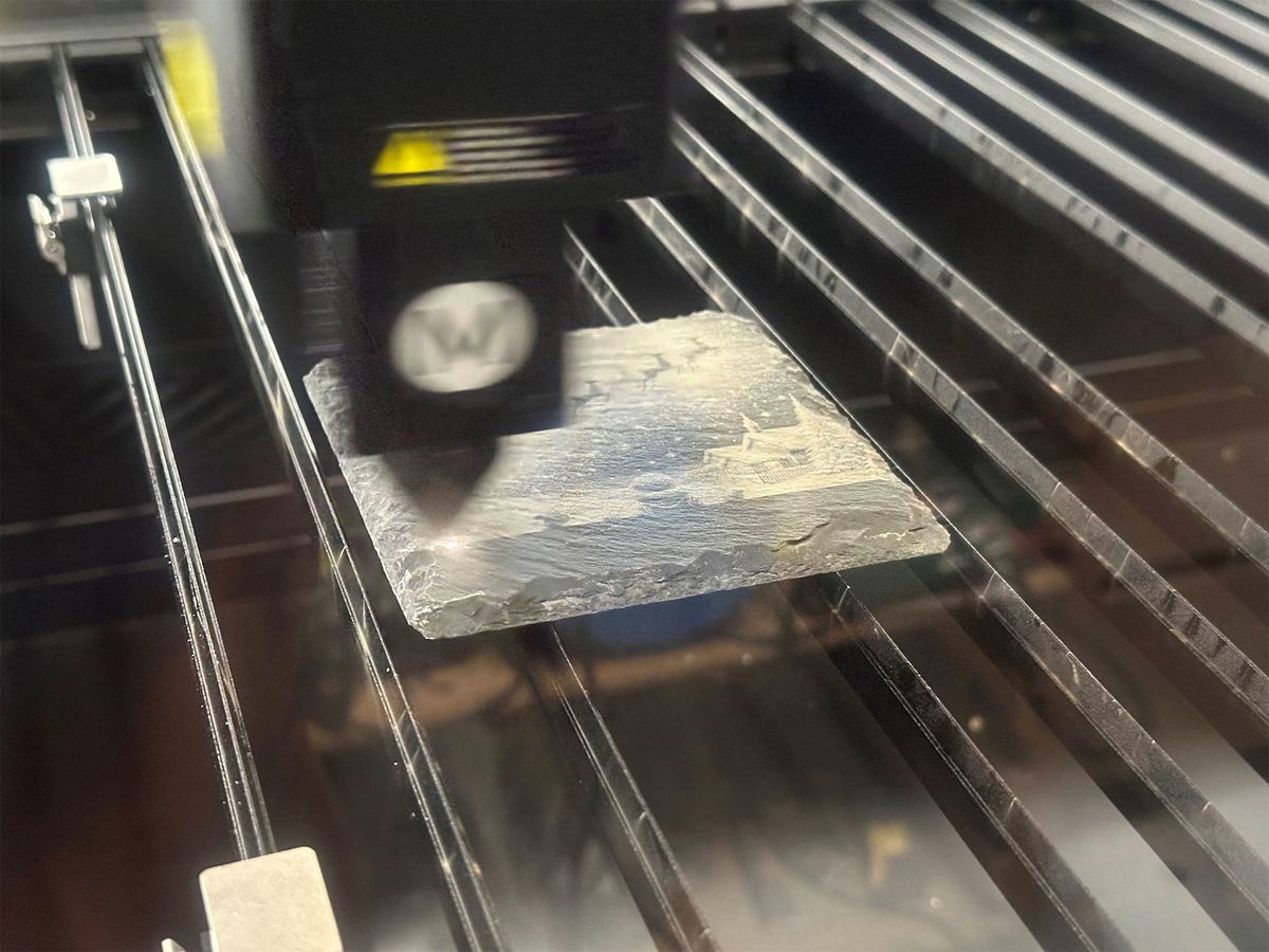 xTool P3 laser testing