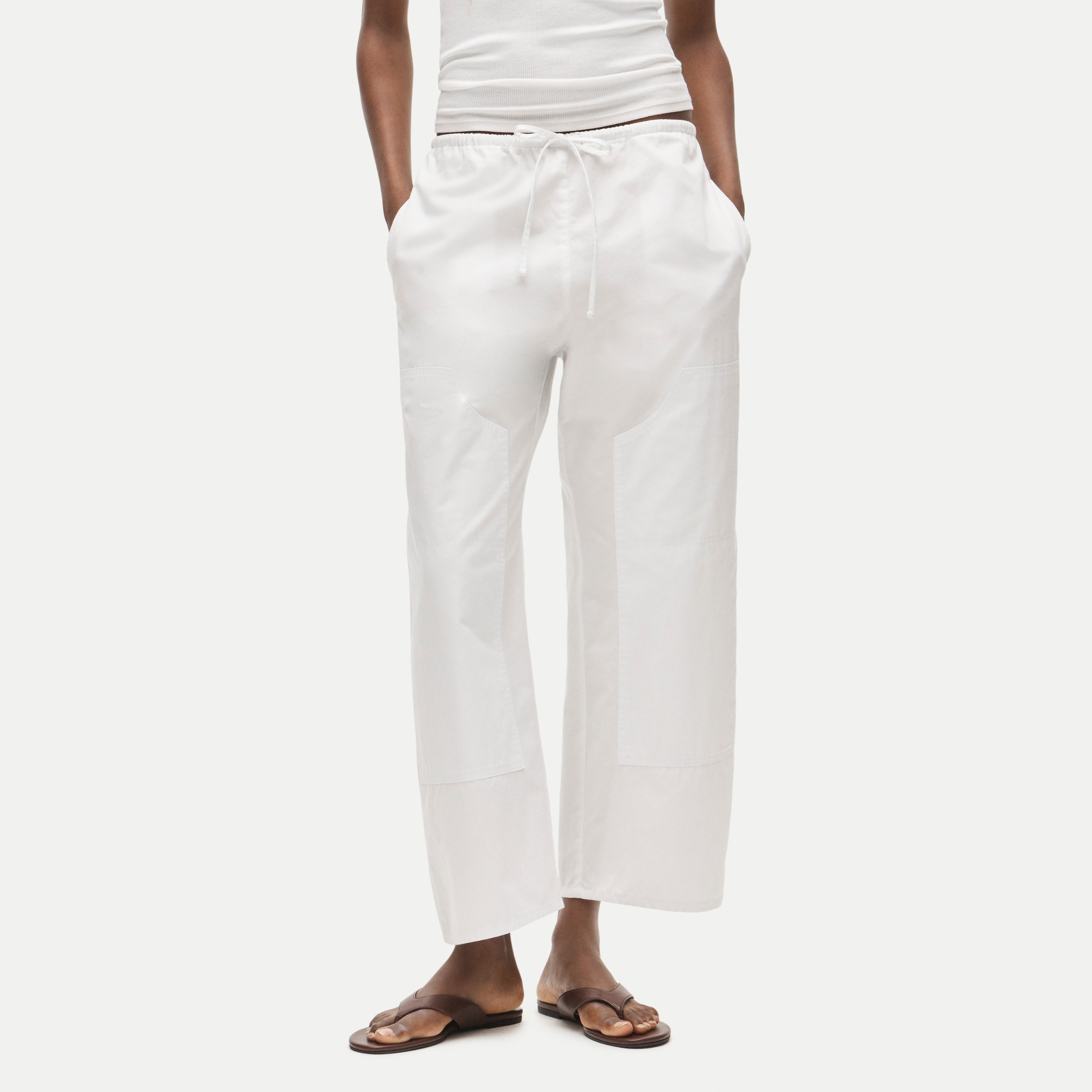 Luna Pant in Cotton Poplin