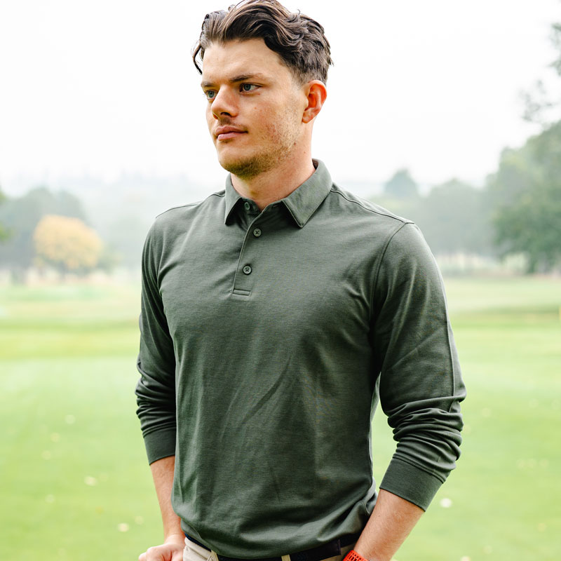 Mizzen+Main Kent LS Polo