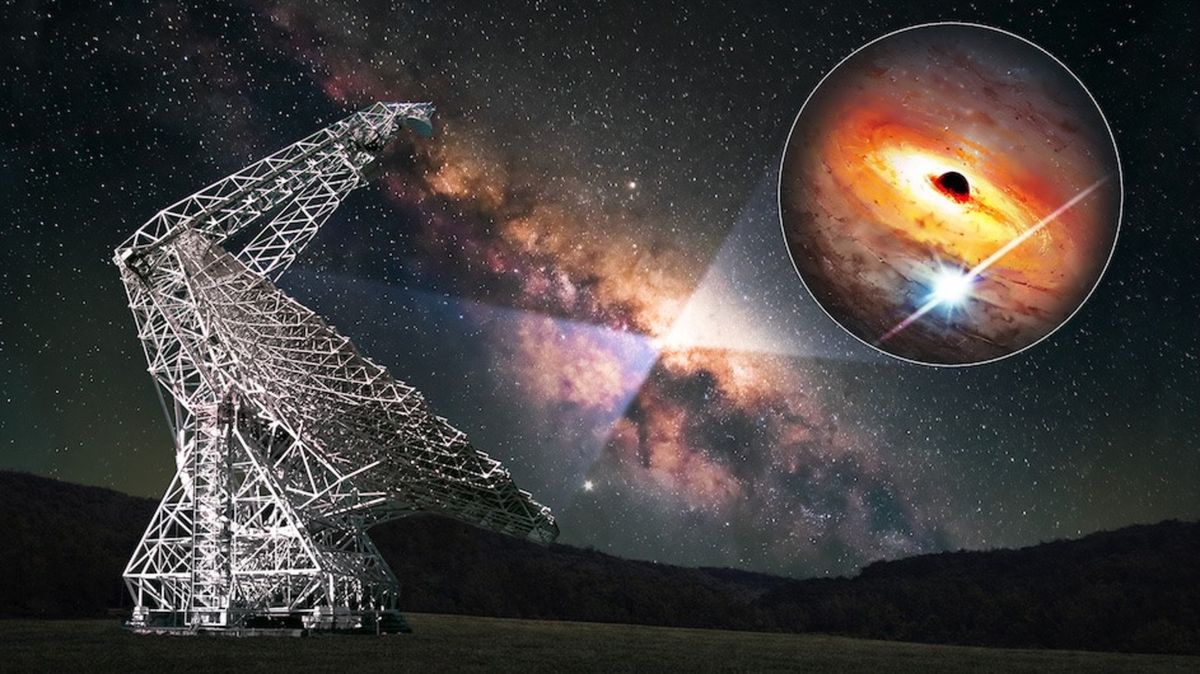 Radio signal discovered at the center of our galaxy could put Einstein's relativity to the test