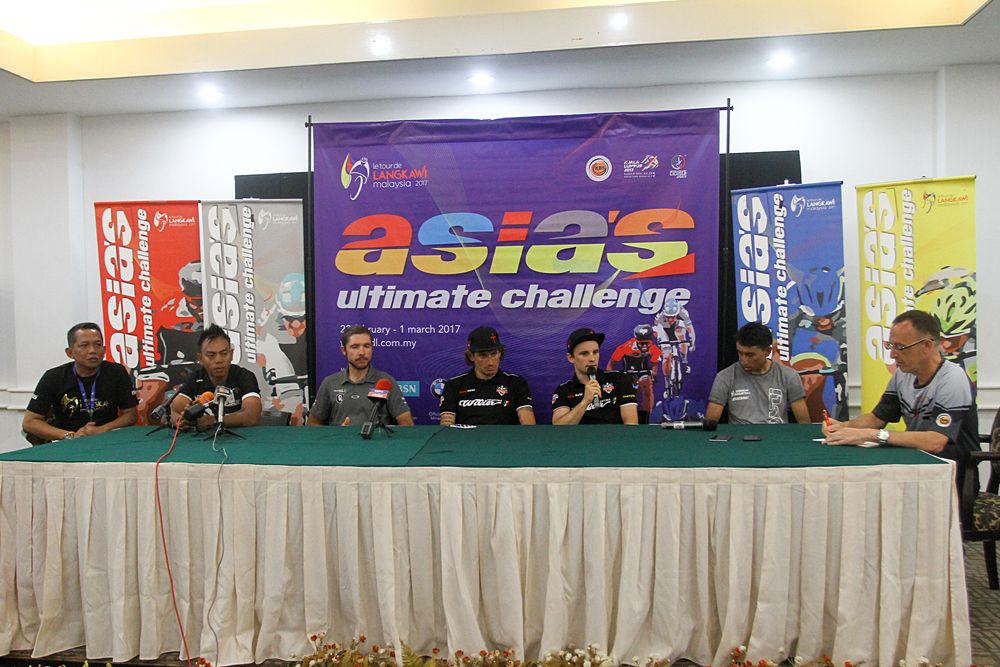 the Tour de Langkawi presentation