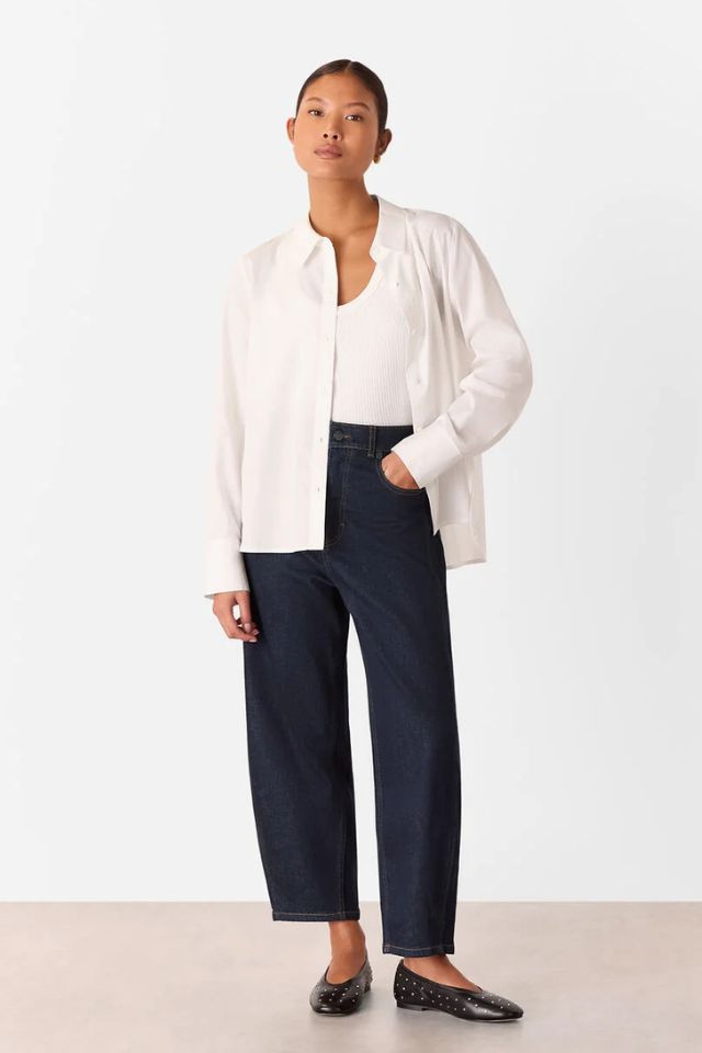 Whistles Stretch Barrel Leg Jeans