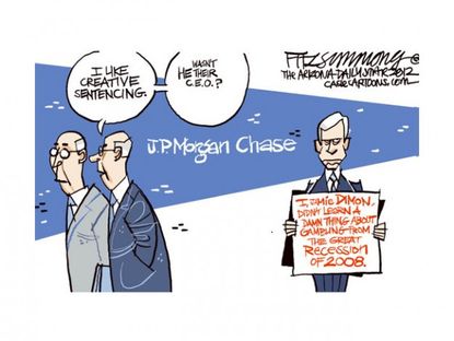 JPMorgan's punishment