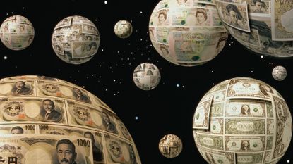 Planets made out of money