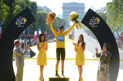 tour de france 2012 podium