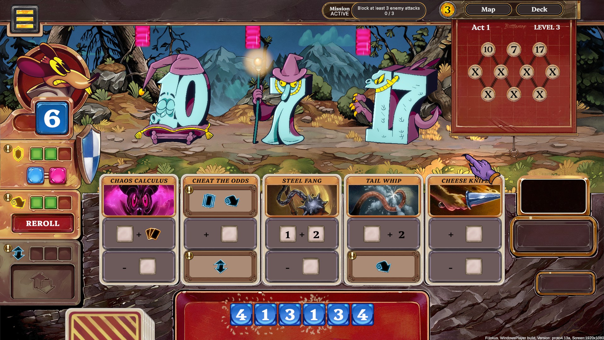 A battle against a 10, 7, and 17 in Talystro.