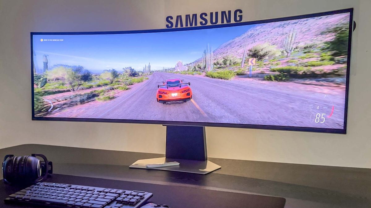 Samsung Odyssey OLED G9 hands-on review: Truly immersive gaming | Tom's ...