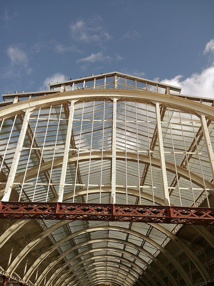 A photo of a building, taken on a Camp Snap Screen-Free digital camera