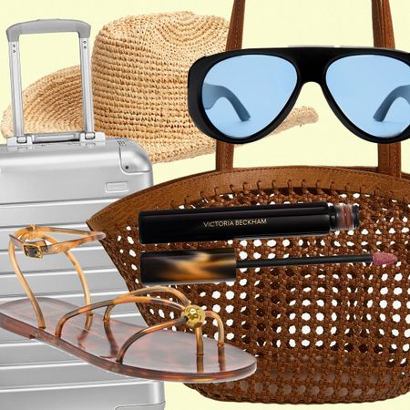 Collage of Vacation Items From Nordstrom