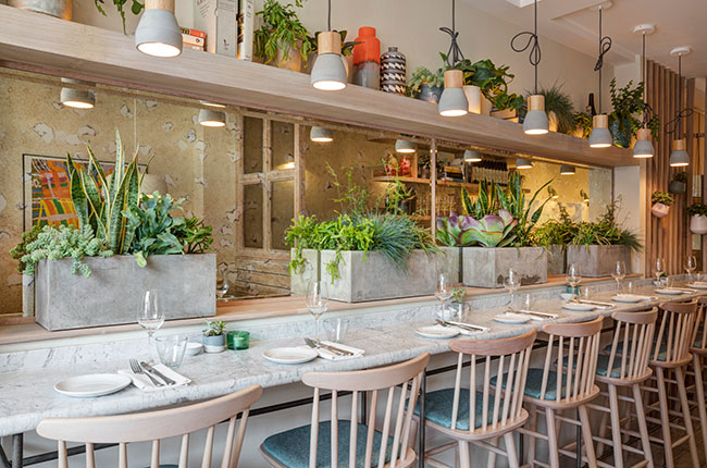 Lorne restaurant, London