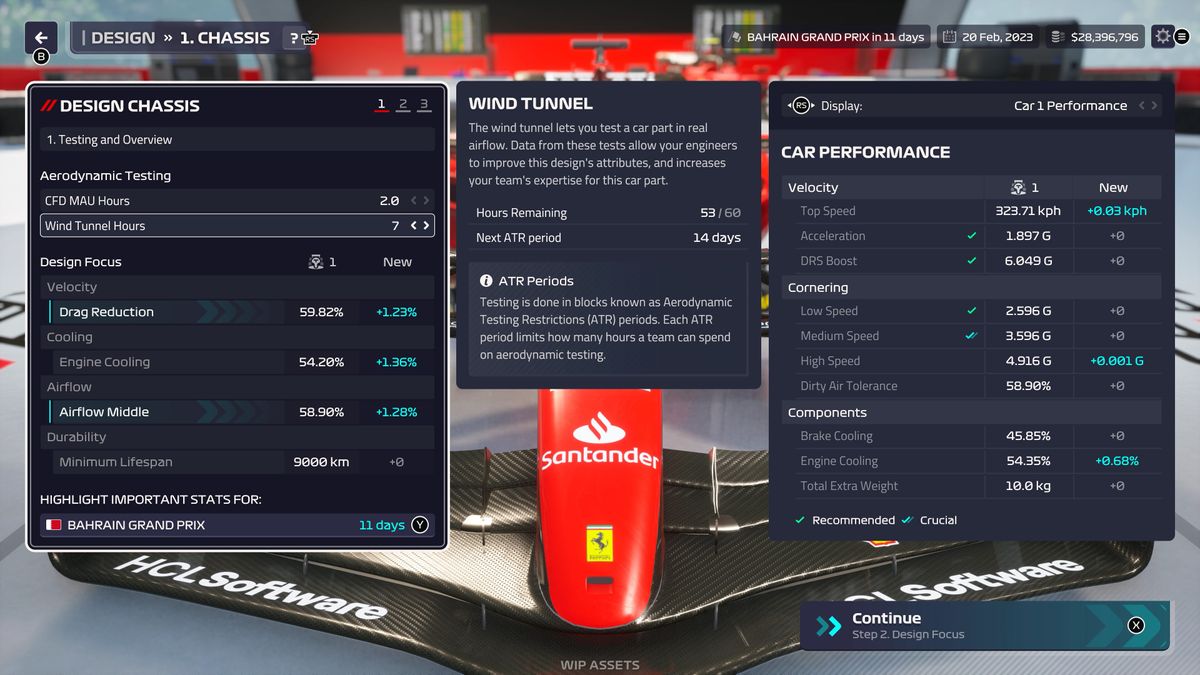 Screenshot of F1 Manager 2023.