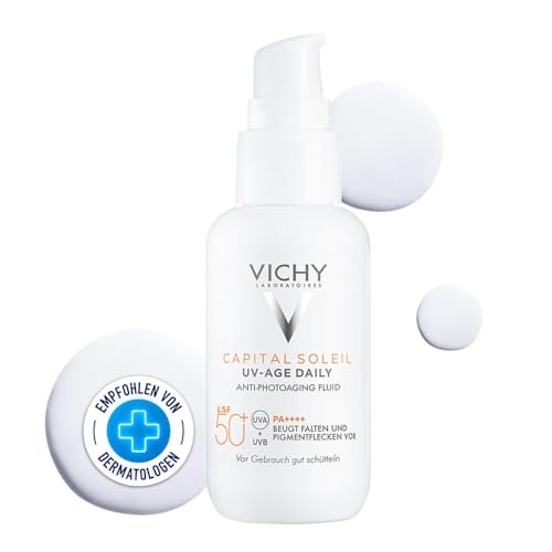 Vichy Capital Soleil Uv-Age Daily Spf50+ Invisible Face Sun Protection With Niacinamide 40ml