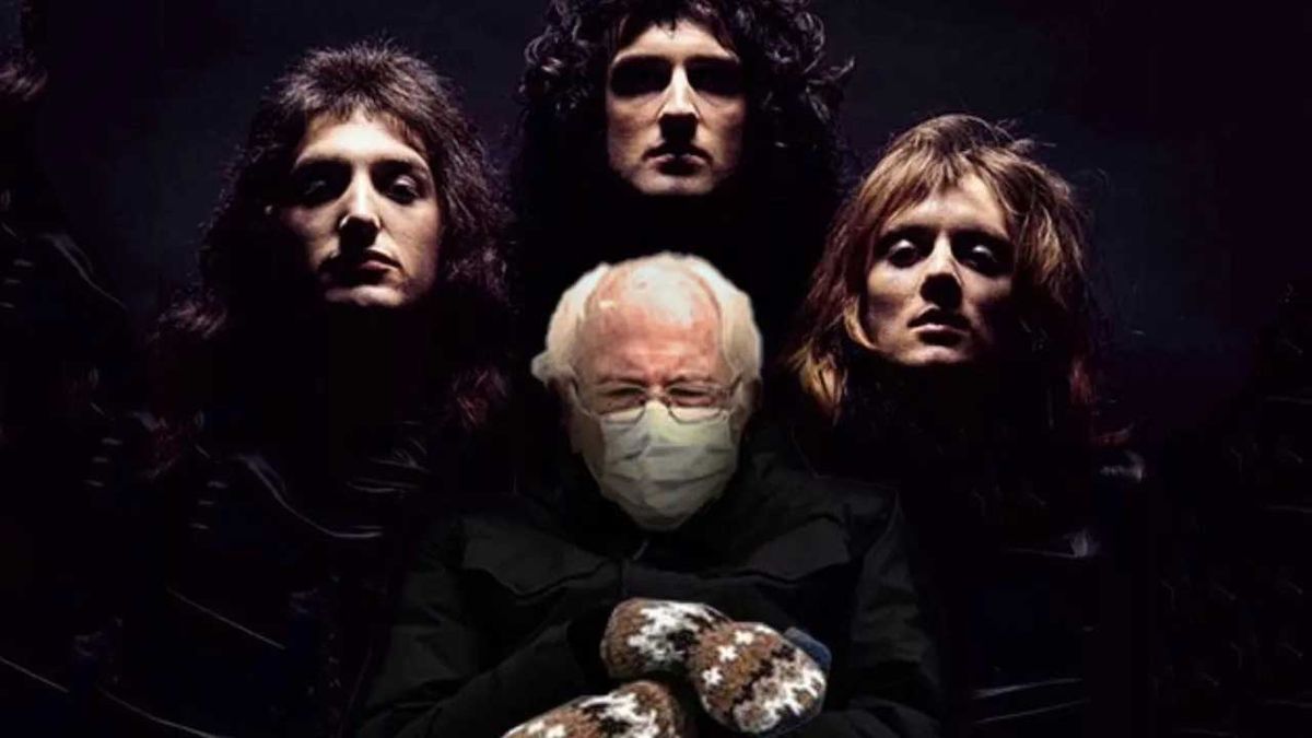 Bernie Sanders joins Queen