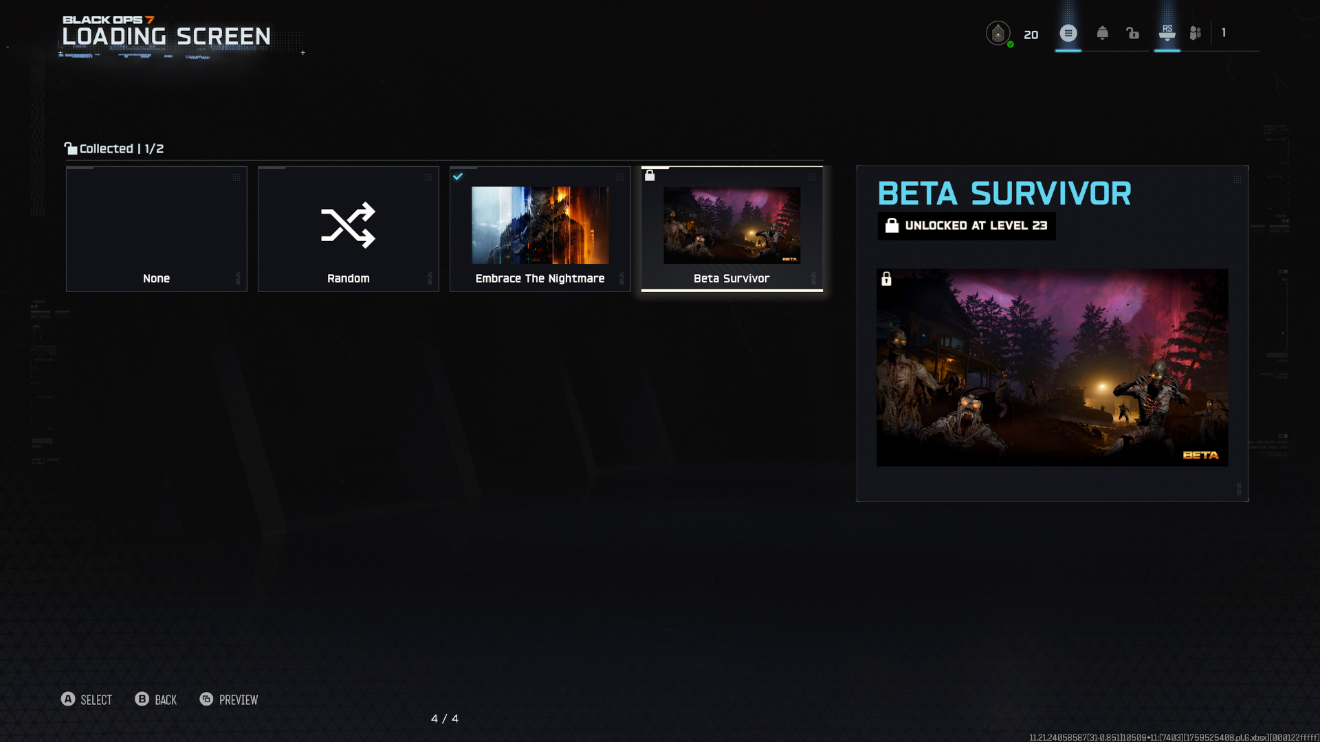 In-game rewards from the Call of Duty: Black Ops 7 beta
