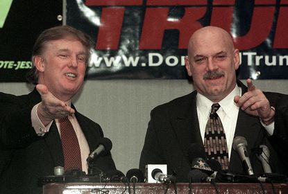 Donald Trump and Jesse Ventura in 2000
