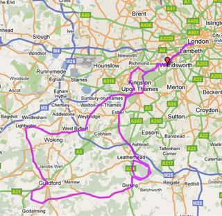 London 2012 Olympics road race route announced