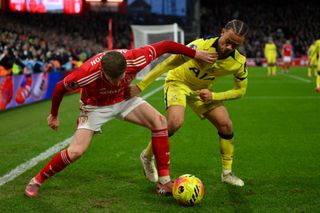 Nottingham Forest won 3-0 in the reverse fixture earlier this season at the City Ground